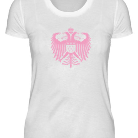 Kölner Wappen Damen-Shirt - Rosa  - Damen Organic Shirt