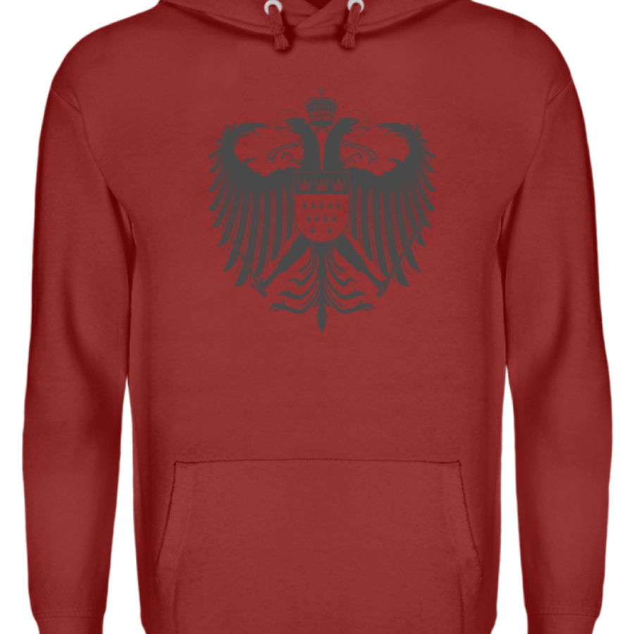 Kölner Wappen mit Adler in Dunkelgrau auf Hoodie – Bild 9