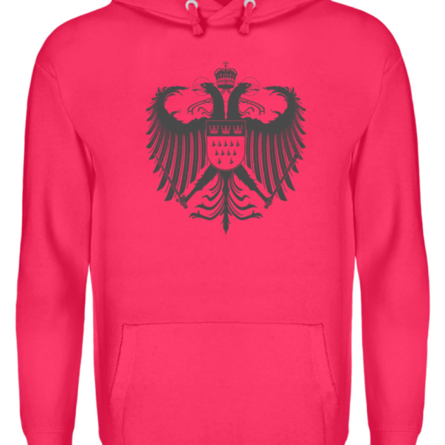 Kölner Wappen mit Adler in Dunkelgrau auf Hoodie – Bild 17