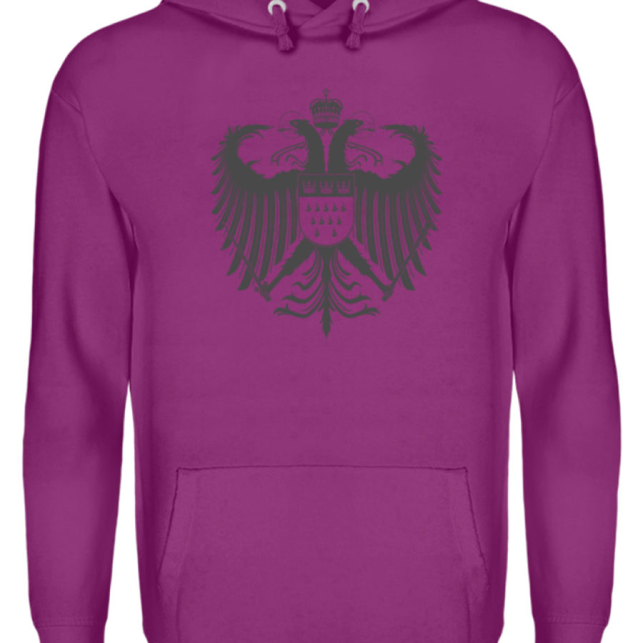 Kölner Wappen mit Adler in Dunkelgrau auf Hoodie – Bild 18