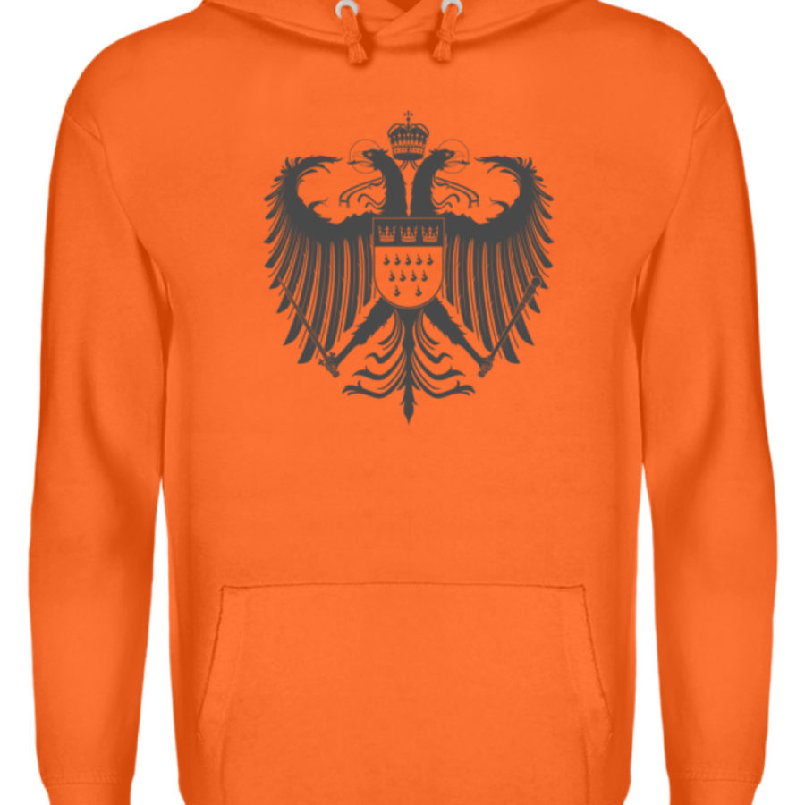 Kölner Wappen mit Adler in Dunkelgrau auf Hoodie – Bild 8