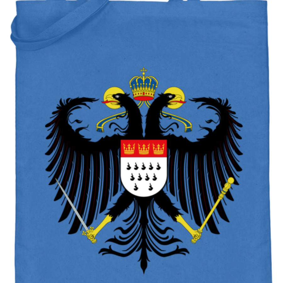 Kölner Wappen mit Adler auf Baumwoll-Beutel – Bild 7