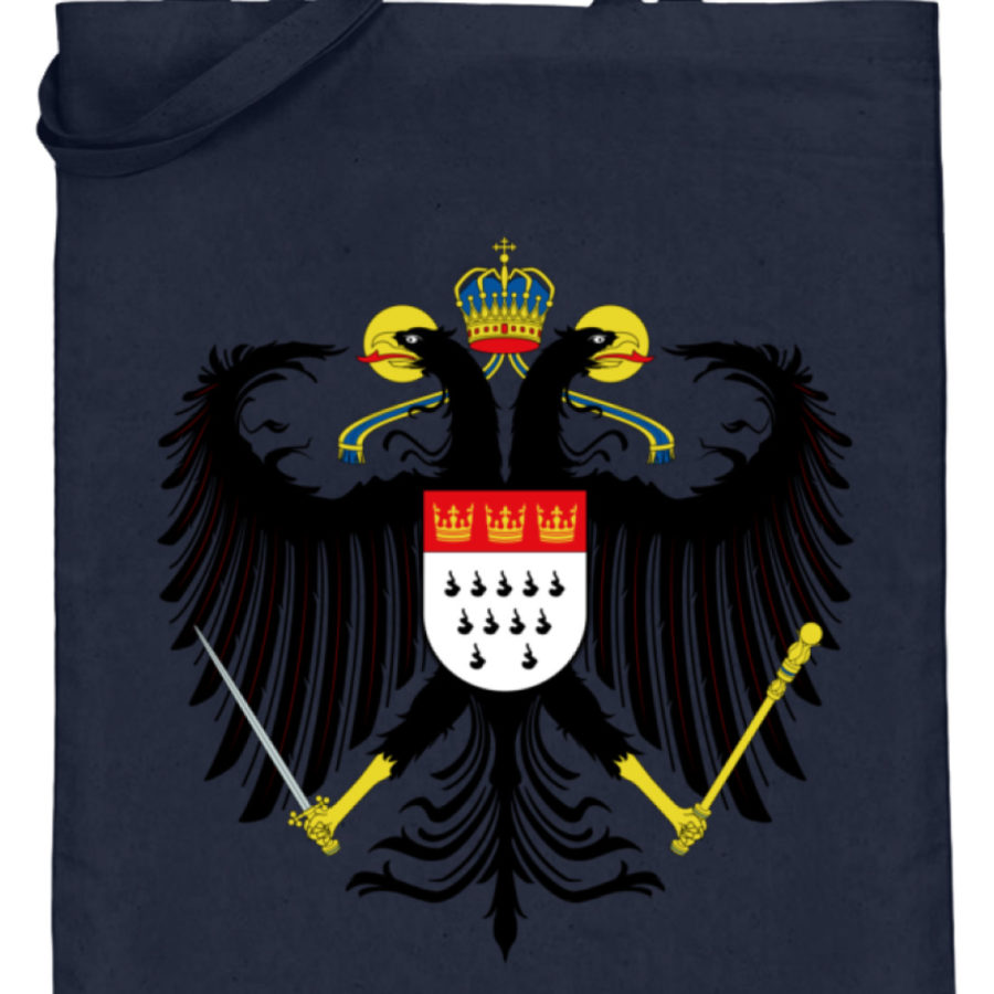 Kölner Wappen mit Adler auf Baumwoll-Beutel – Bild 6