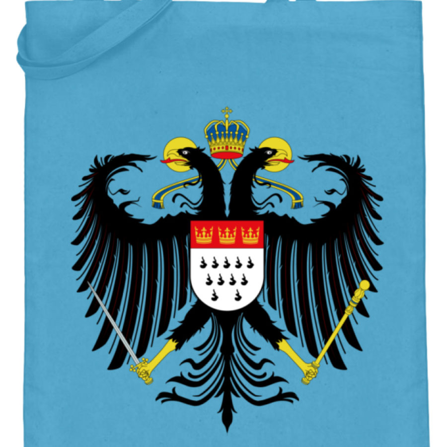 Kölner Wappen mit Adler auf Baumwoll-Beutel – Bild 8
