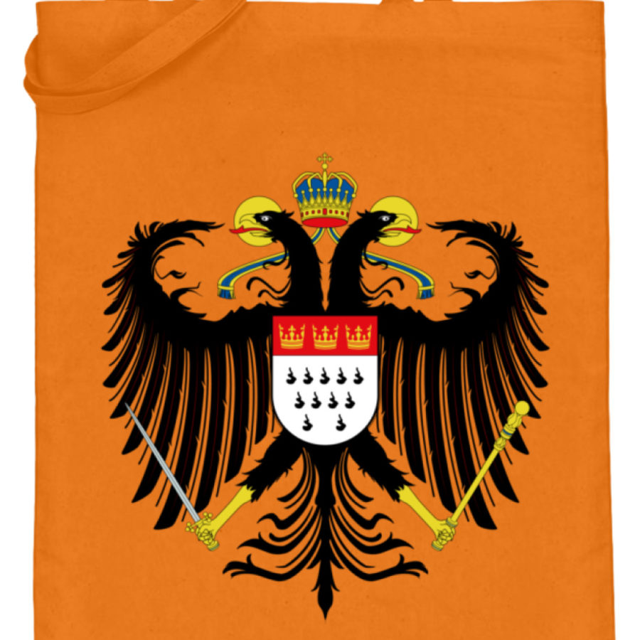 Kölner Wappen mit Adler auf Baumwoll-Beutel – Bild 5