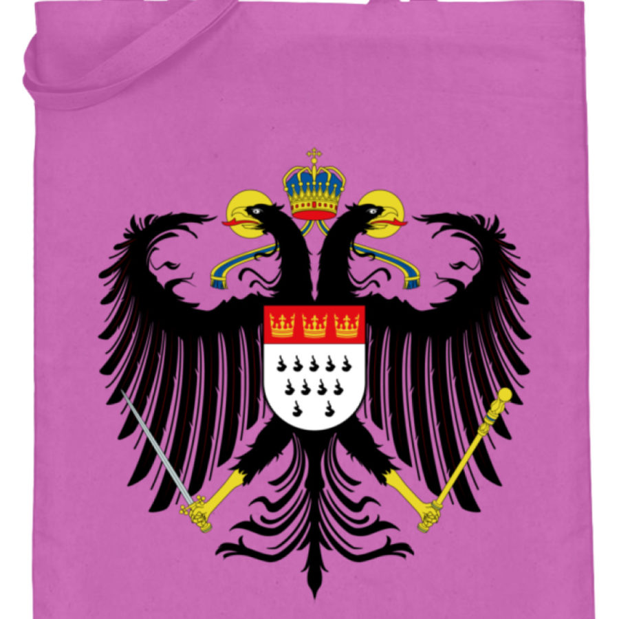 Kölner Wappen mit Adler auf Baumwoll-Beutel – Bild 13