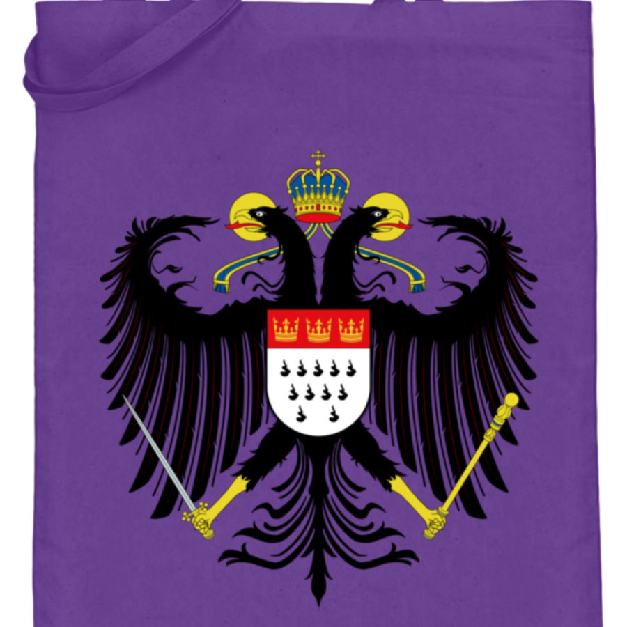 Kölner Wappen mit Adler auf Baumwoll-Beutel – Bild 14
