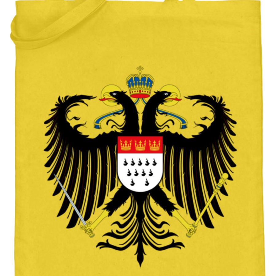 Kölner Wappen mit Adler auf Baumwoll-Beutel – Bild 4