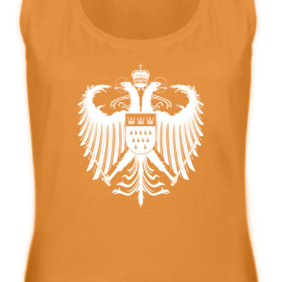 Kölner Wappen mit Adler in Weiß auf Damen Tanktop – Bild 5