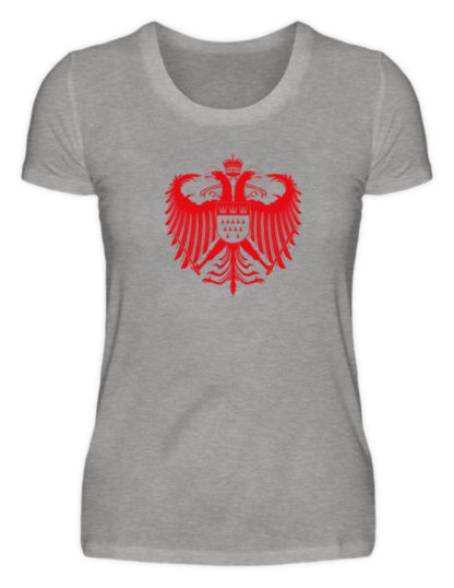 Kölner Wappen mit Adler in Rot auf Damen T-Shirt (Premium) – Bild 2