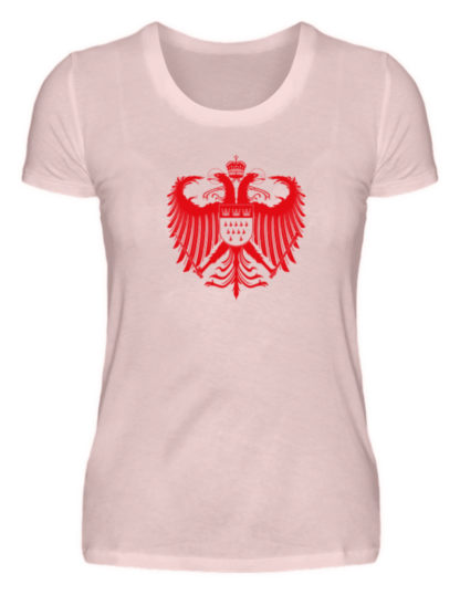 Kölner Wappen mit Adler in Rot auf Damen T-Shirt (Premium) – Bild 4