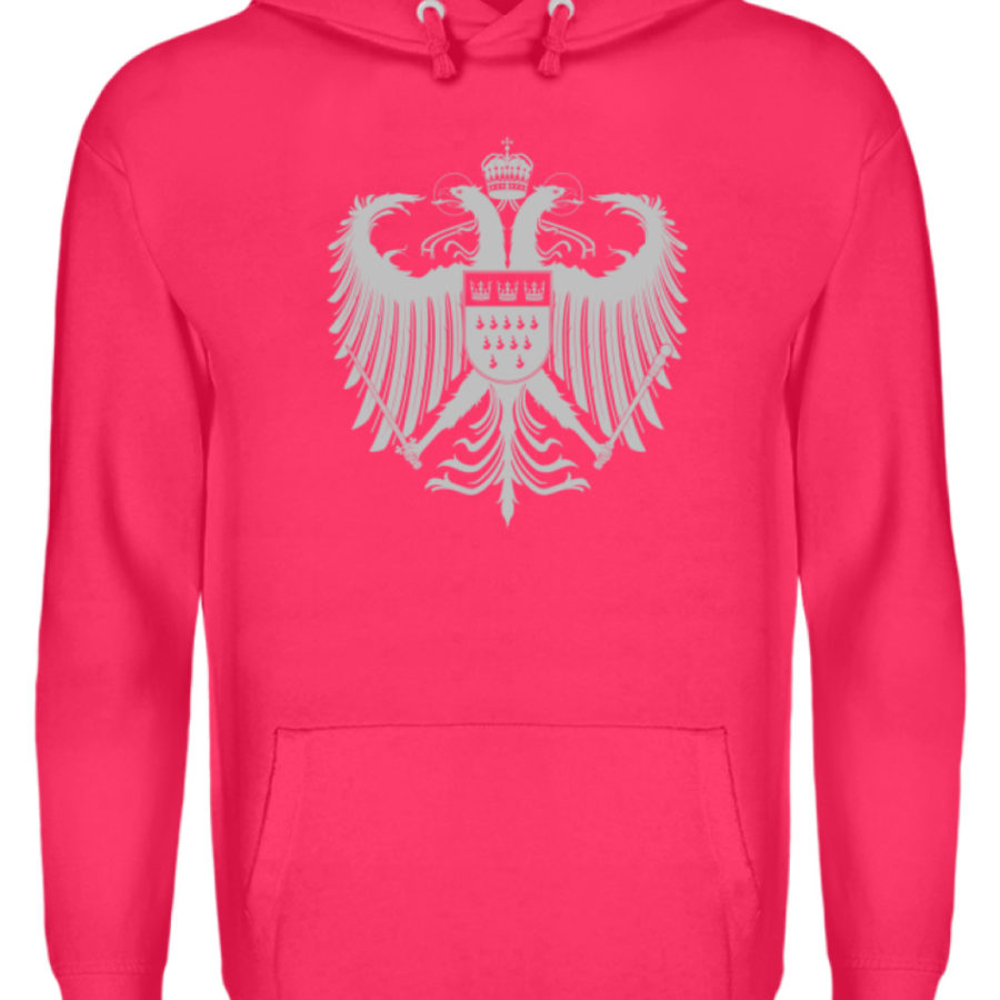 Kölner Wappen mit Adler in Hellgrau auf Hoodie – Bild 13