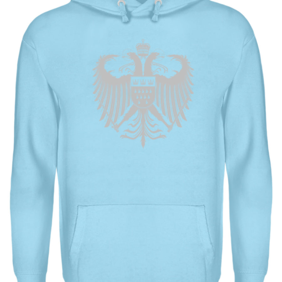 Kölner Wappen mit Adler in Hellgrau auf Hoodie – Bild 18