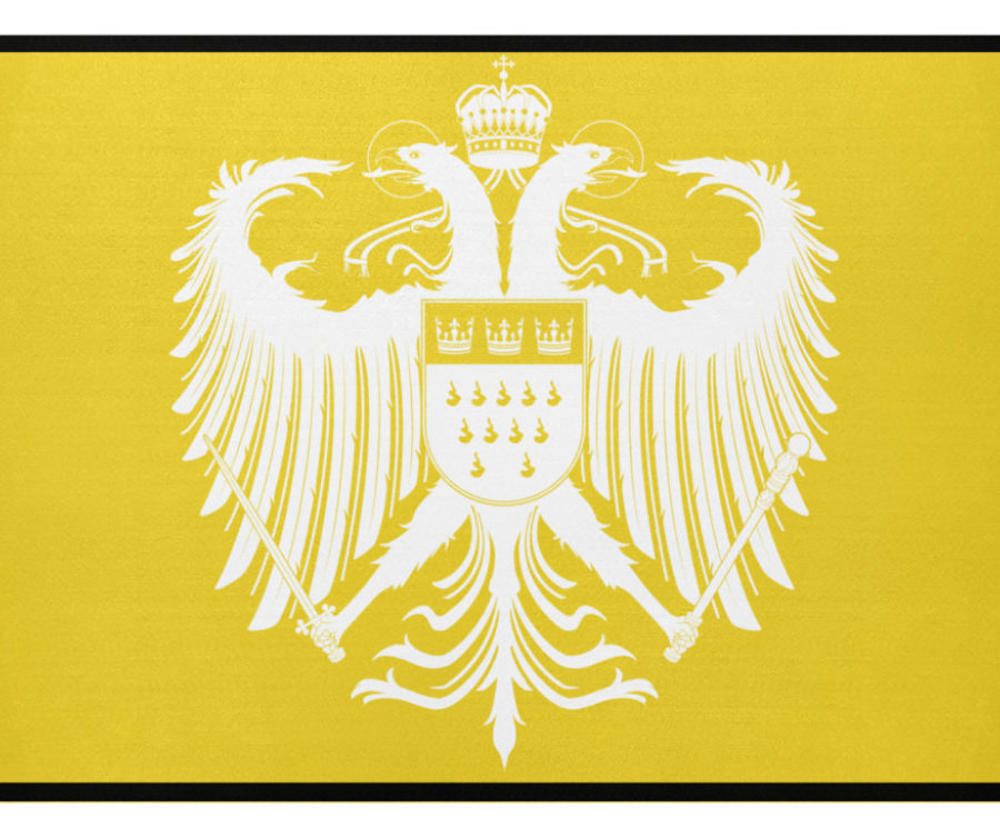 Kölner Wappen mit Adler in Weiß auf Fußmatte – Bild 6
