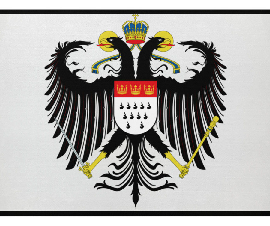 Kölner Wappen mit Adler auf Fußmatte – Bild 3
