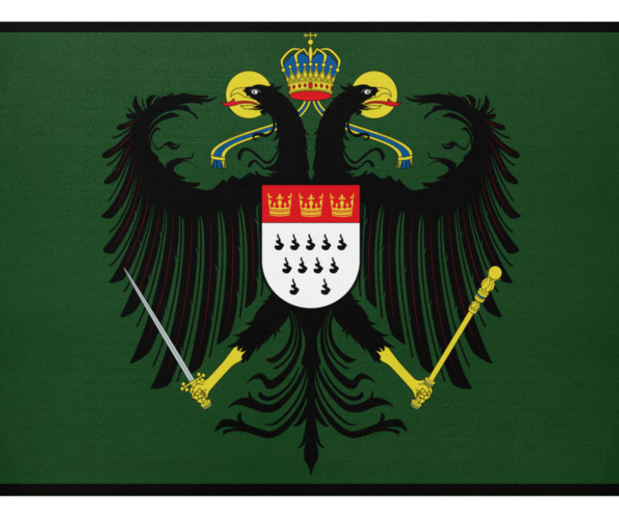 Kölner Wappen mit Adler auf Fußmatte – Bild 10
