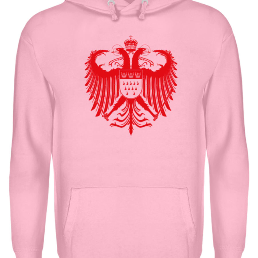 Kölner Wappen mit Adler in Rot auf Hoodie – Bild 8