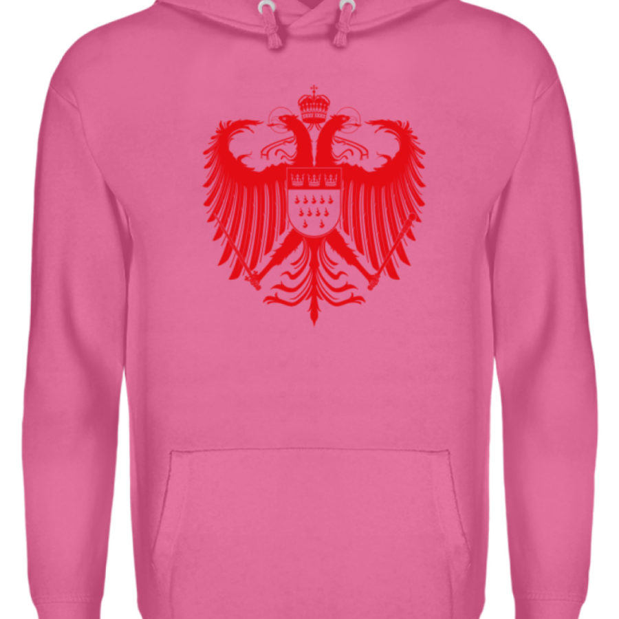 Kölner Wappen mit Adler in Rot auf Hoodie – Bild 9