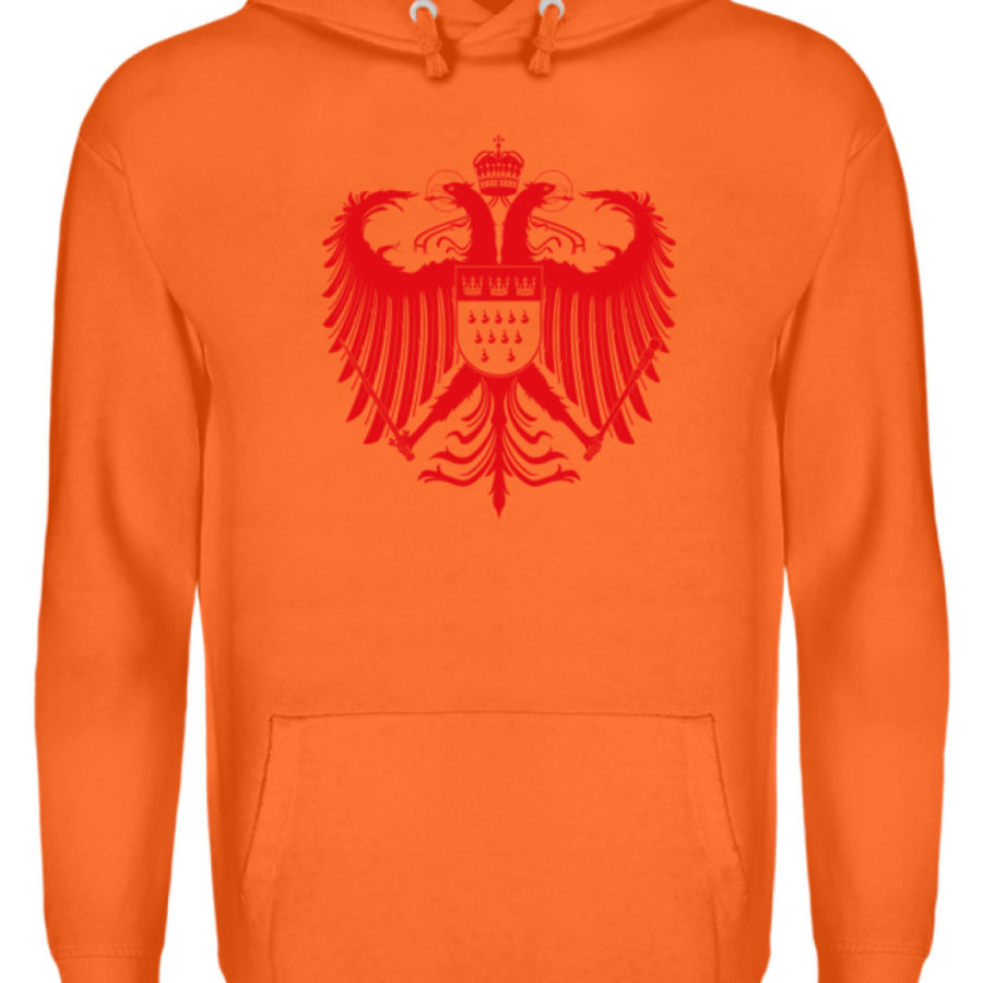 Kölner Wappen mit Adler in Rot auf Hoodie – Bild 5
