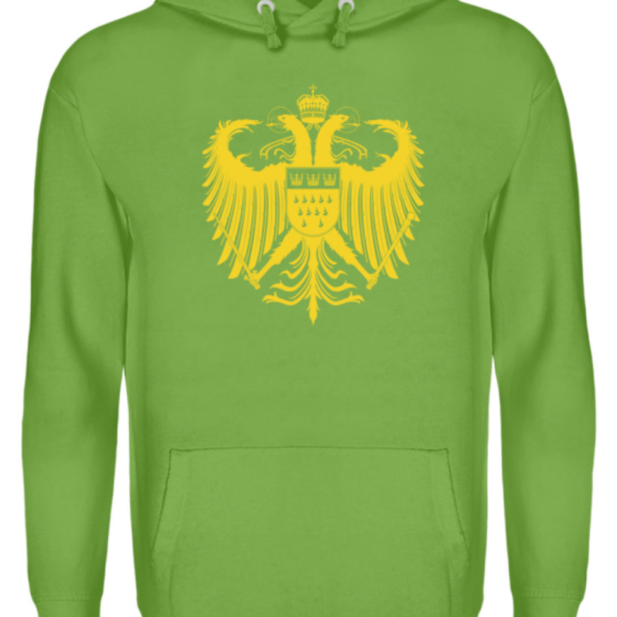Kölner Wappen mit Adler in Gelb auf Hoodie – Bild 11
