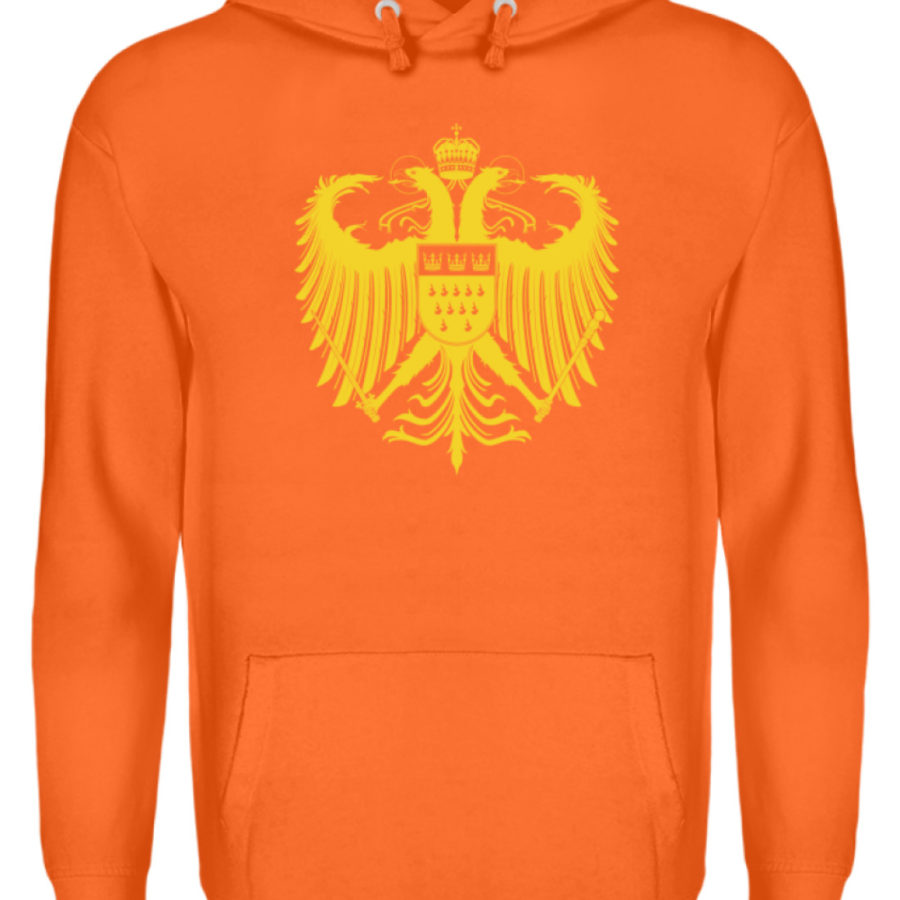 Kölner Wappen mit Adler in Gelb auf Hoodie – Bild 6