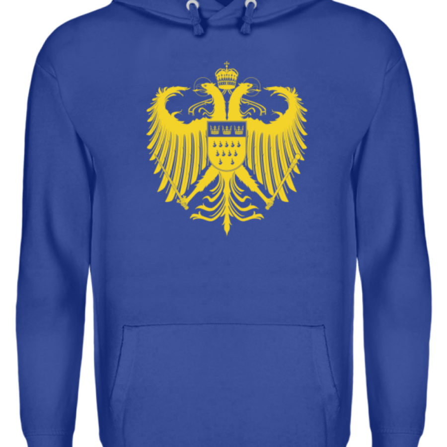 Kölner Wappen mit Adler in Gelb auf Hoodie – Bild 10