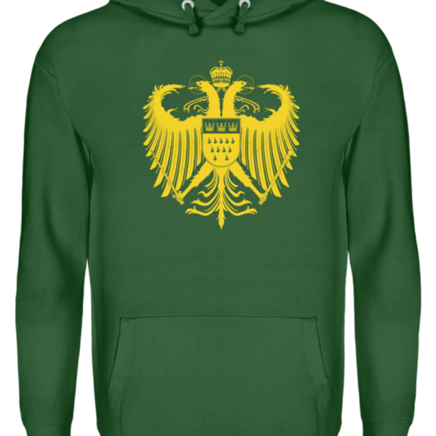 Kölner Wappen mit Adler in Gelb auf Hoodie – Bild 12