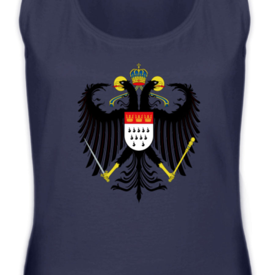 Kölner Wappen mit Adler auf Damen Tank-Top – Bild 6