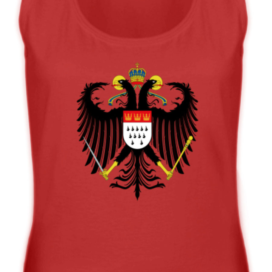 Kölner Wappen mit Adler auf Damen Tank-Top – Bild 2