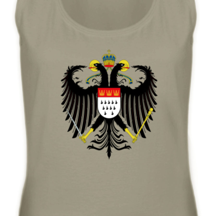Kölner Wappen mit Adler auf Damen Tank-Top – Bild 3