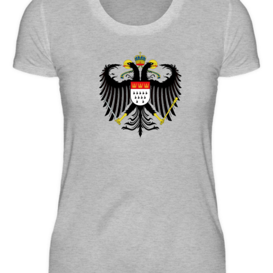 Kölner Wappen mit Adler auf Damen T-Shirt - Basic – Bild 3