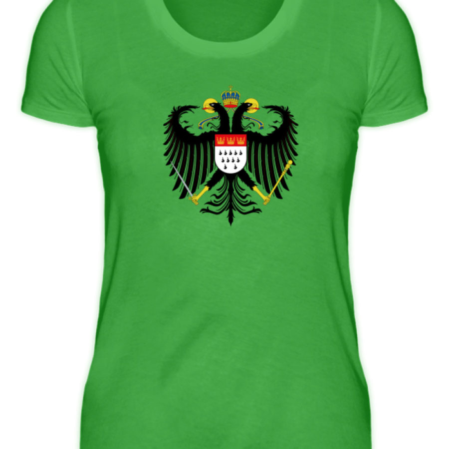 Kölner Wappen mit Adler auf Damen T-Shirt - Basic – Bild 8