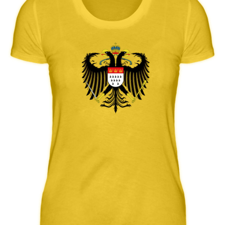 Kölner Wappen mit Adler auf Damen T-Shirt - Basic – Bild 4