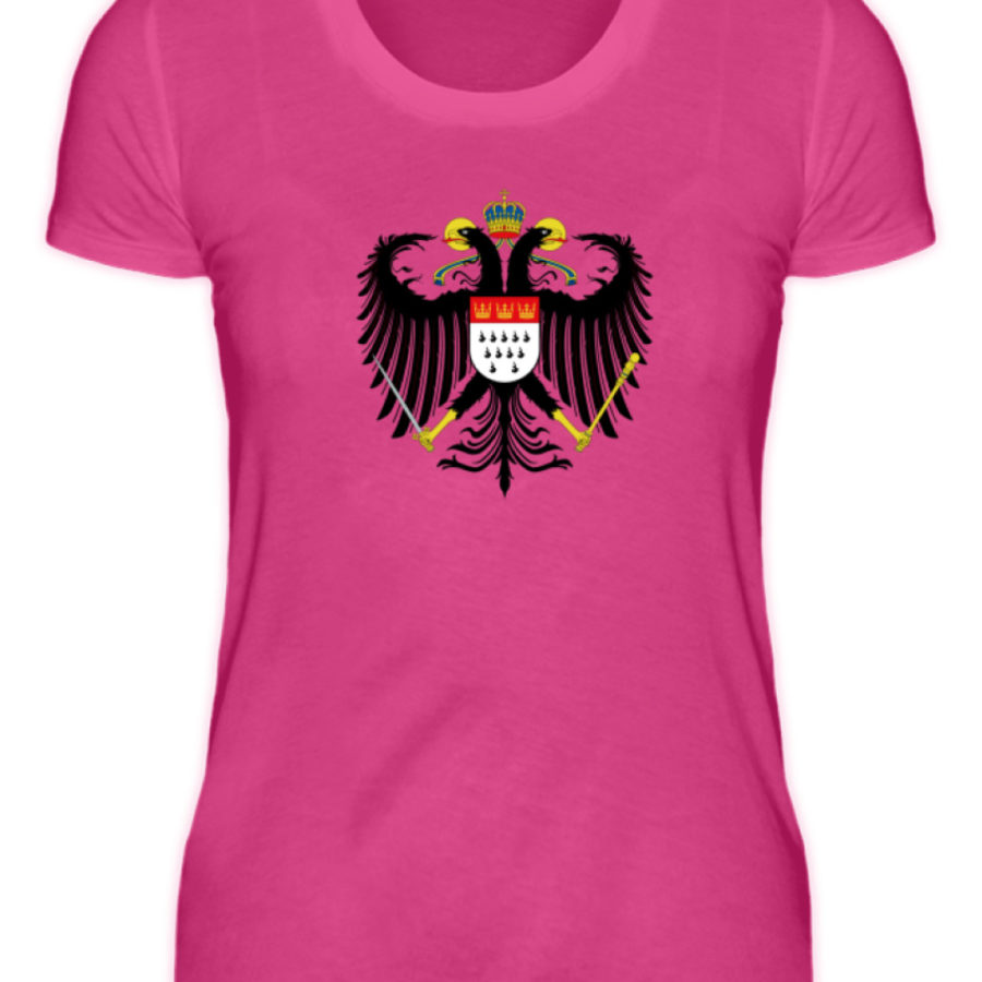 Kölner Wappen mit Adler auf Damen T-Shirt (Premium) – Bild 17