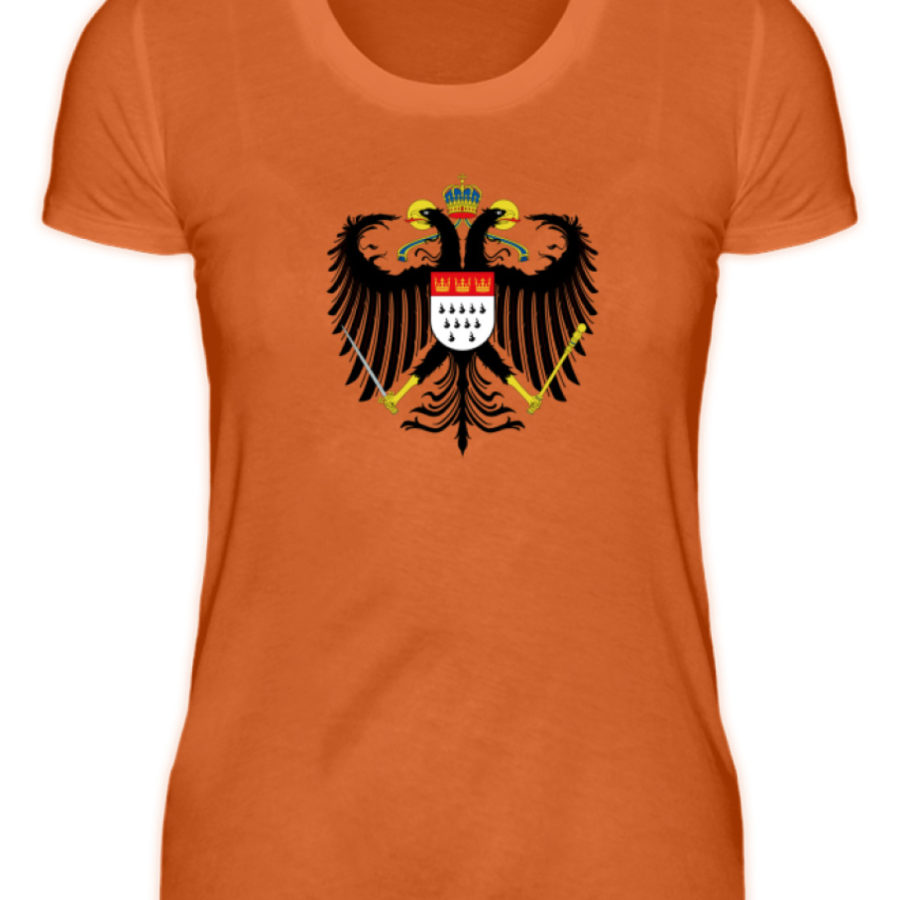 Kölner Wappen mit Adler auf Damen T-Shirt (Premium) – Bild 7