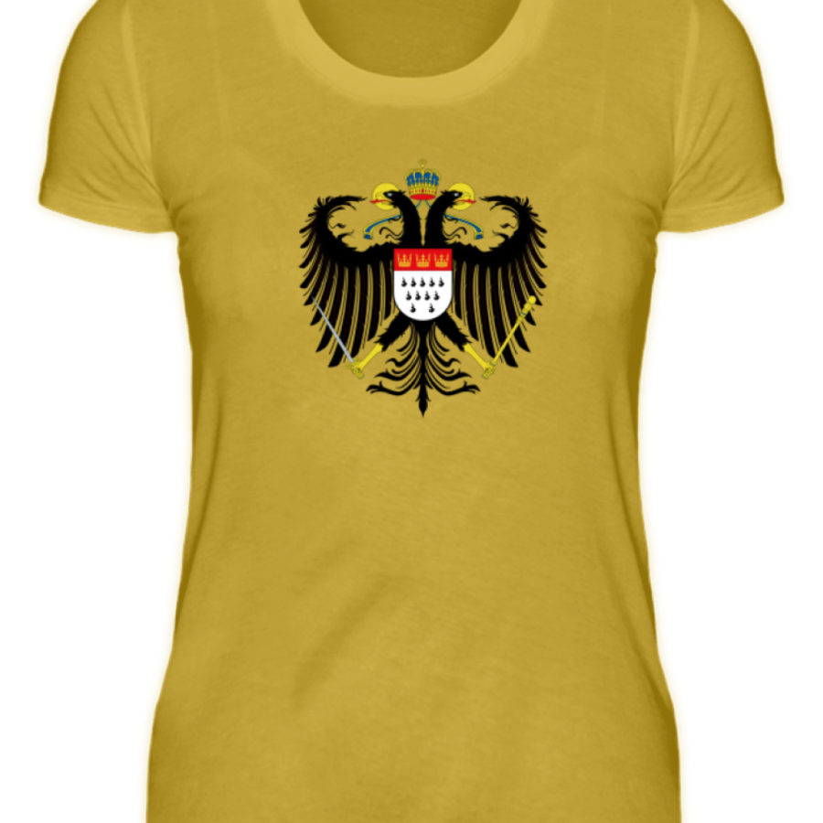 Kölner Wappen mit Adler auf Damen T-Shirt (Premium) – Bild 6