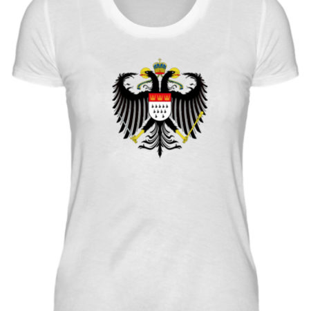 Kölner Wappen mit Adler auf Damen T-Shirt (Premium)