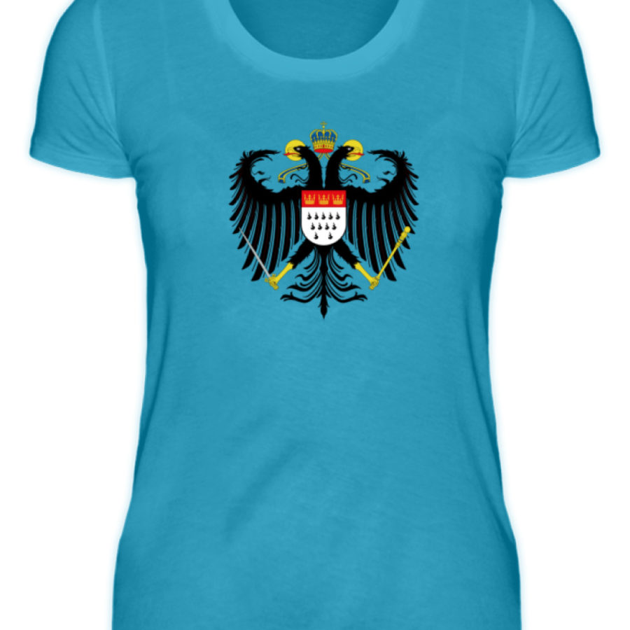 Kölner Wappen mit Adler auf Damen T-Shirt (Premium) – Bild 12