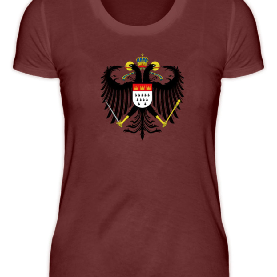 Kölner Wappen mit Adler auf Damen T-Shirt (Premium) – Bild 8
