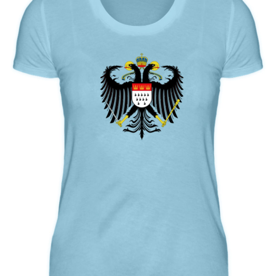 Kölner Wappen mit Adler auf Damen T-Shirt (Premium) – Bild 13