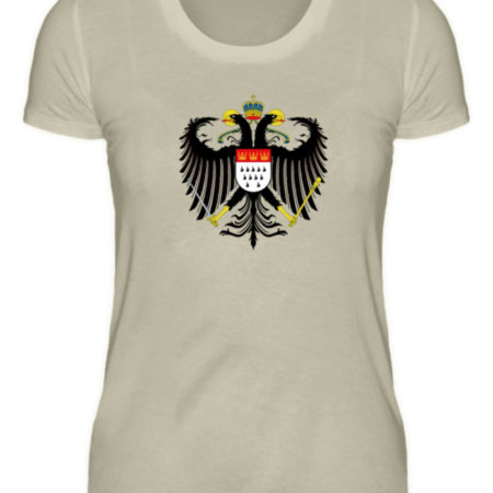 Kölner Wappen mit Adler auf Damen T-Shirt - Organic