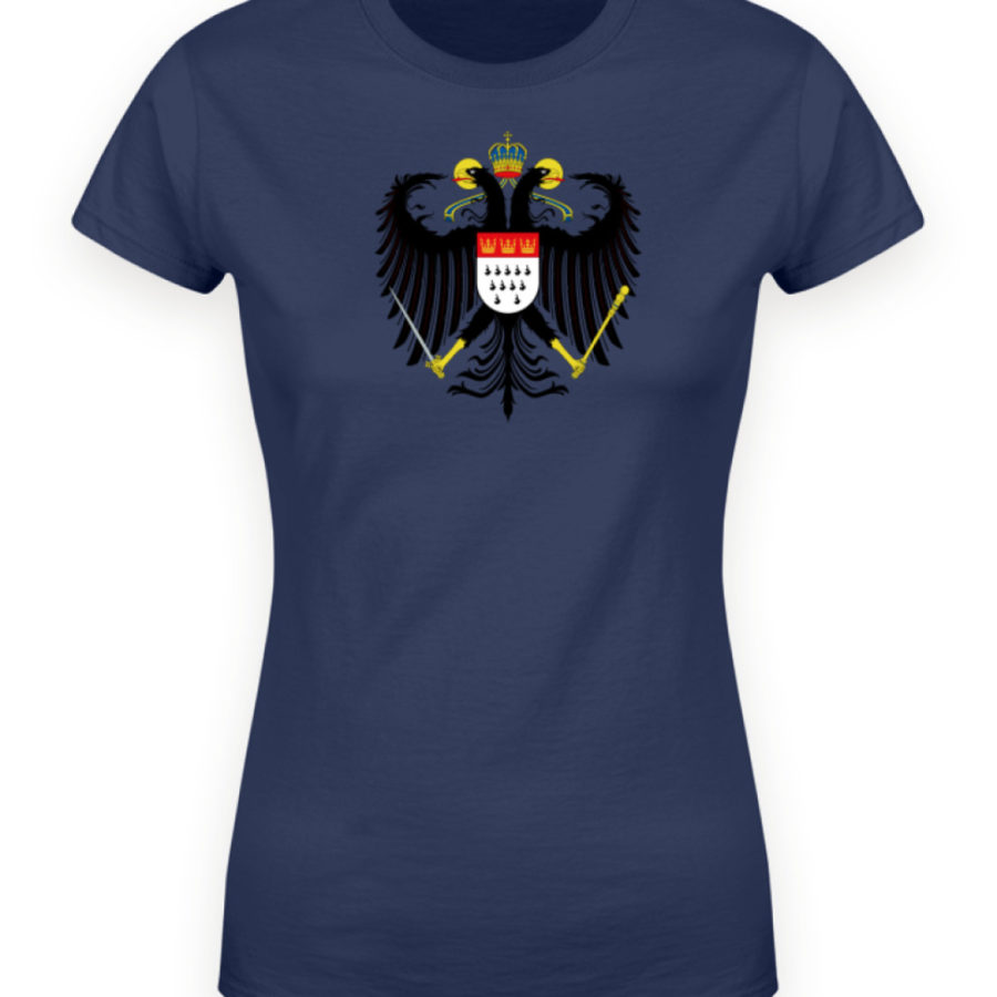Kölner Wappen mit Adler auf Damen T-Shirt - Organic (Premium) – Bild 5