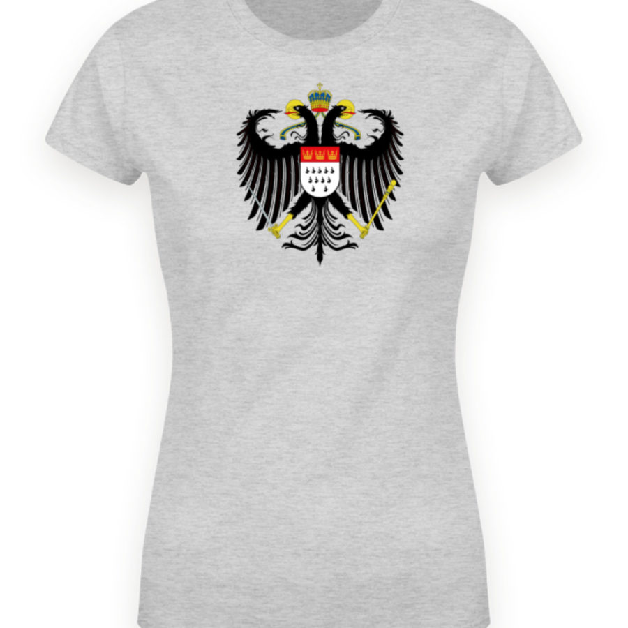 Kölner Wappen mit Adler auf Damen T-Shirt - Organic (Premium) – Bild 2