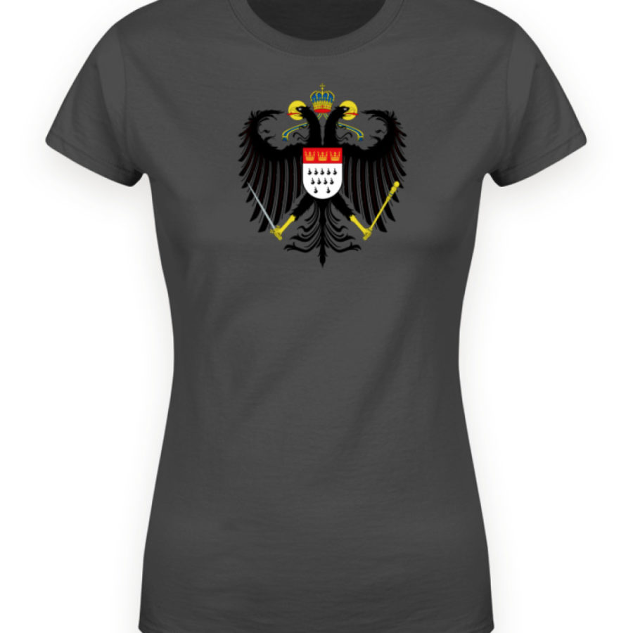 Kölner Wappen mit Adler auf Damen T-Shirt - Organic (Premium) – Bild 3