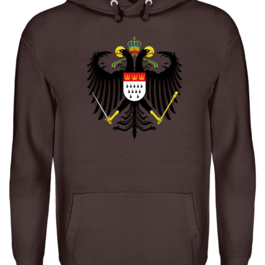 Kölner Wappen mit Adler auf Hoodie – Bild 7