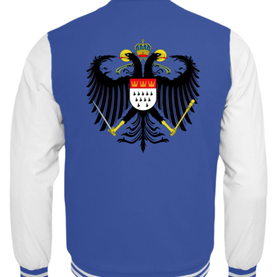 Kölner Wappen mit Adler auf College-Sweatjacke für Kinder – Bild 7