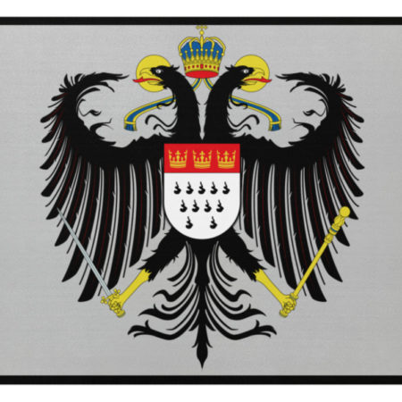 Kölner Wappen mit Adler auf Fußmatte