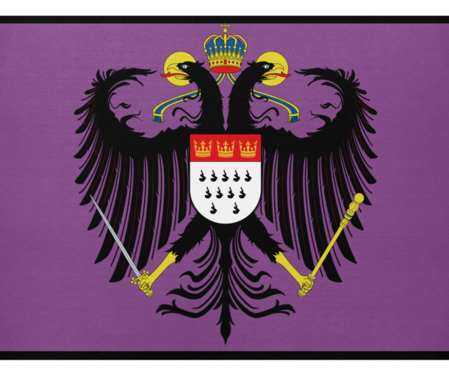 Kölner Wappen mit Adler auf Fußmatte – Bild 12