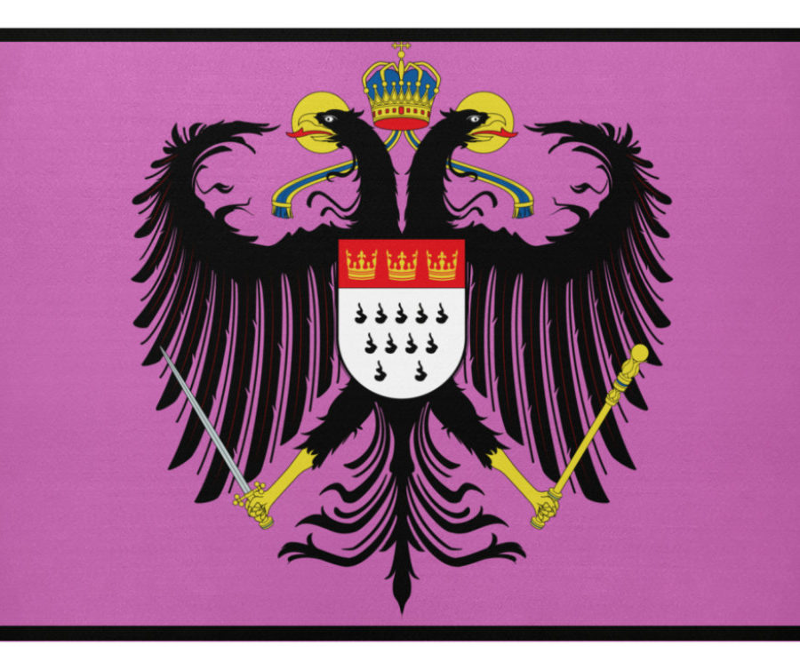 Kölner Wappen mit Adler auf Fußmatte – Bild 11