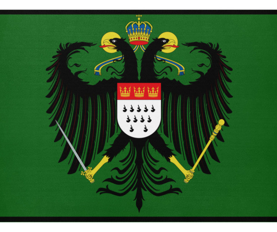 Kölner Wappen mit Adler auf Fußmatte – Bild 9